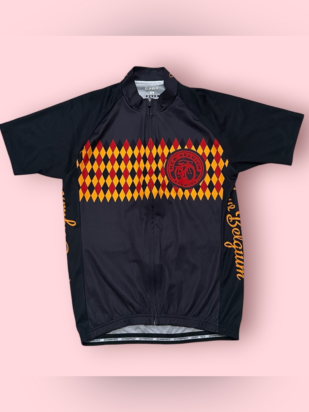 Capo New Belgium Fort Collins Men’s Cycling Jersey (Black)